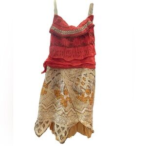 Girls Disney Moana Costume 3T-4T